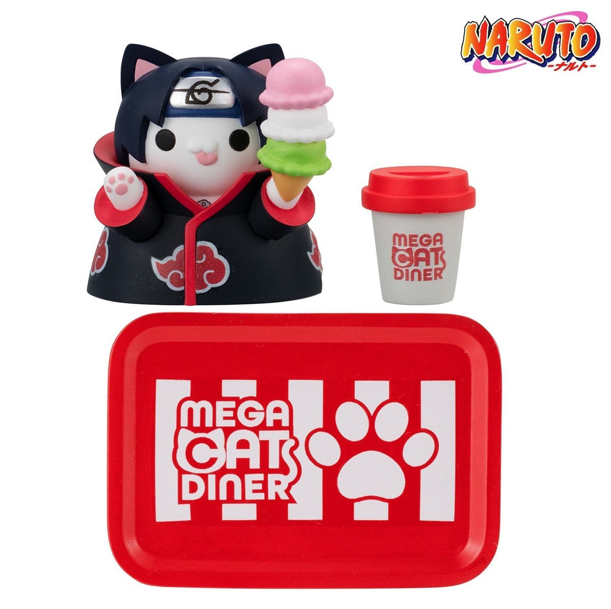 CAT DINER Lightning Chan 1/6 ガレージキット Mega Cat Project NARUTO Nyaruto! Mega Cat Diner Mini Figure Toy