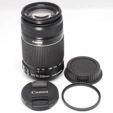 Canon EF-S 55-250mm f4-5.6 IS II Telephoto Lens Excellent Condition