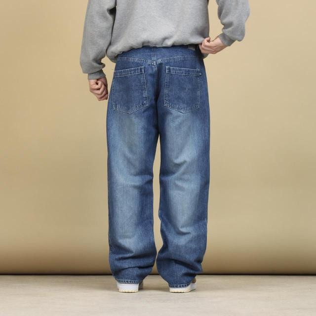 Blue baggy Drill jeans W34L34 image 2