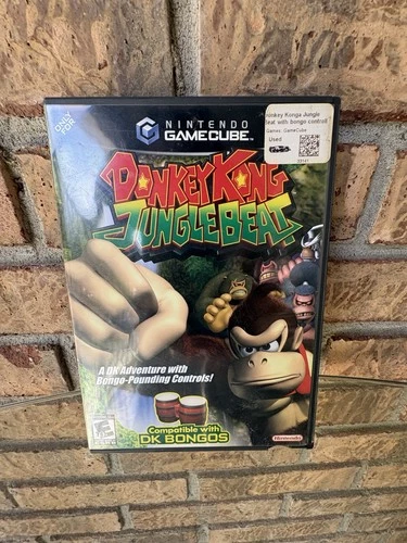 Donkey Kong Jungle Beat Nintendo GameCube CIB Tested Working