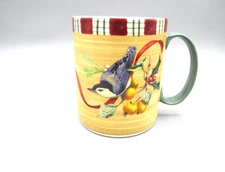 Lenox Christmas Nuthatch Winter Greetings Everyday Coffee Tea Mug 12 oz (C64)