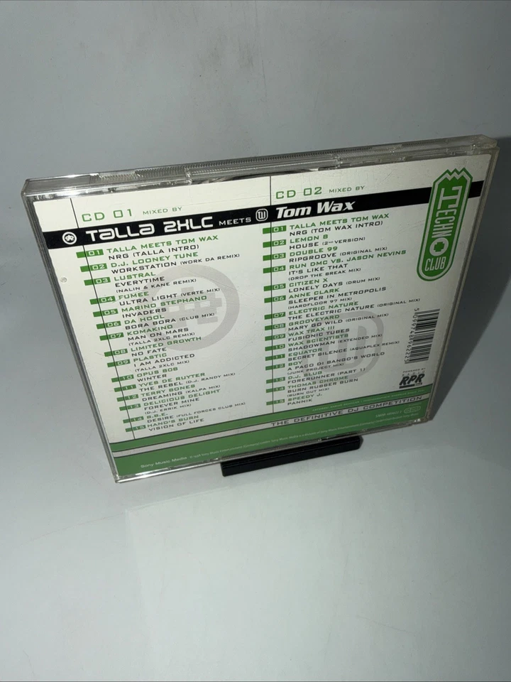 Talla 2XLC Meets Tom Wax – Techno Club Vol. 2 (CD, 1998) Sony Music - Bild 2 von 4