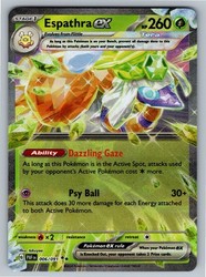 Espathra ex 006/091 Paldean Fates Double Rare
