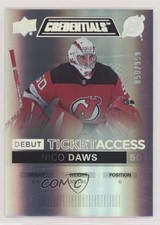 2021 Credentials Debut Ticket Access 850/999 Nicolas Daws Tier 1 Nico #105 0p96