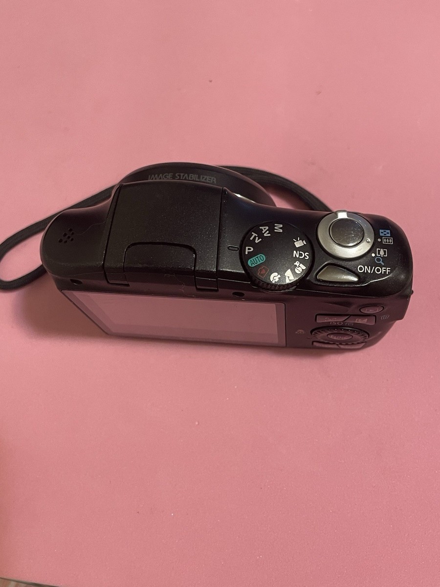 Canon PowerShot SX130 IS Digital Camera - Black PC1562 / W SD CARD
