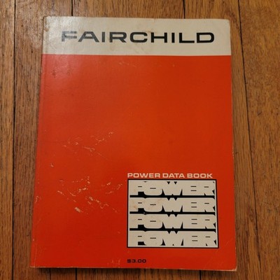 Fairchild Power Data Book Technical Manual Semiconductor Components Vintage