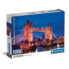 Tower Bridge at Night 1000-Piece Jigsaw Puzzle