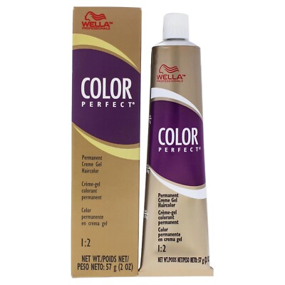 Wella Color Perfect Permanent Gel Hair Color 5N Light Brown, 2 oz