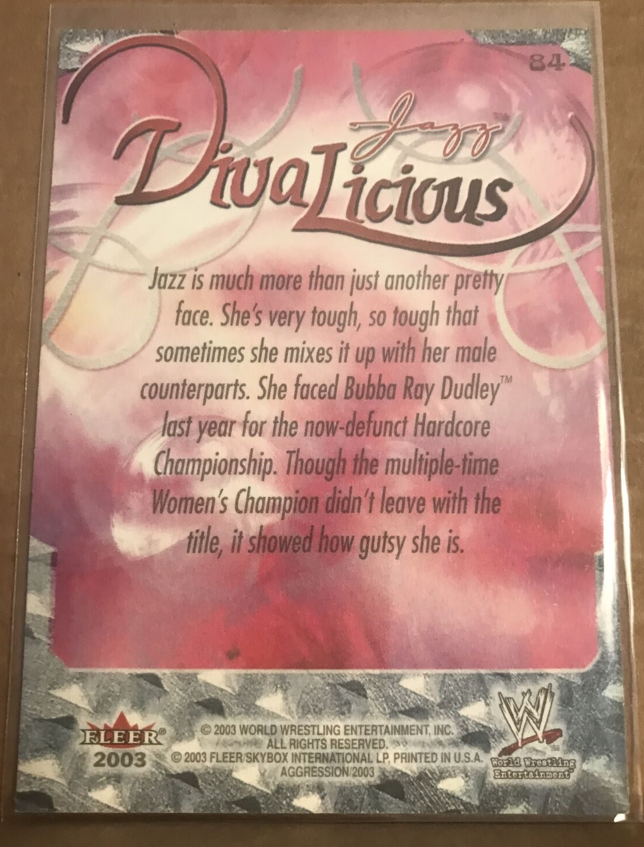 アグレッション ヴィンテージ 激レア AGGRESSION Jazz 2003 Fleer WWF Aggression Divalicious Card #84 | eBay