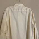 Pronto Uomo Dress Shirt Size 17 1/2 Maze Yellow Non Iron Long Sleeve Business — photo 8