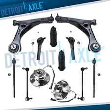 Front Lower Control Arms Bearing Hub Kit for Grand Caravan Town & Country Routan