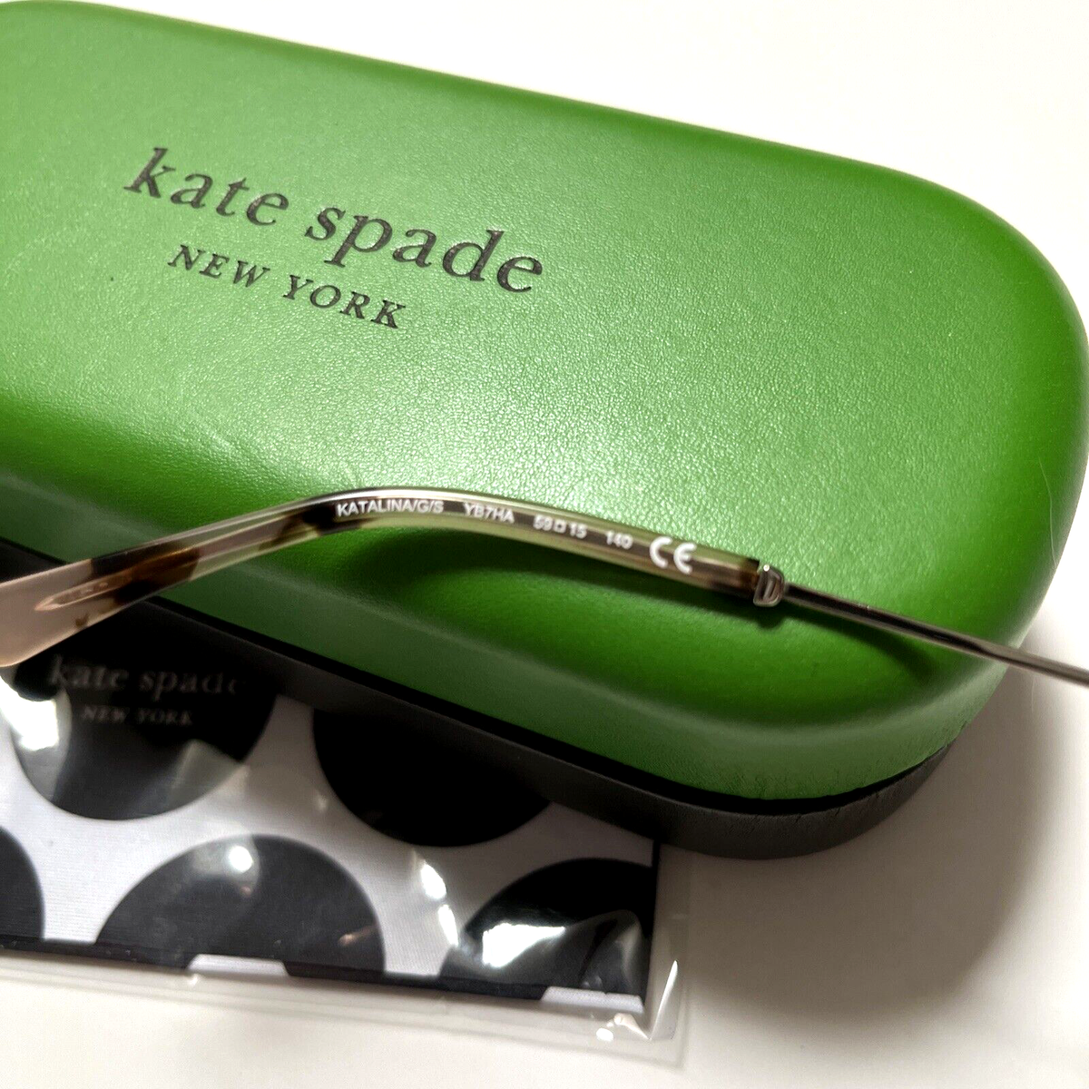 New in Case Original KATE SPADE Sunglasses Katalina Aviator 