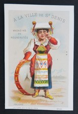 Chromo A LA VILLE DE SAINT DENIS Lith Italienischer Anruf Italien