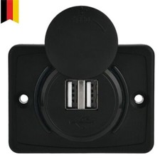 Auto Steckdose 2 USB Ladegerät Buchse Adapter 12V/24V Motorrad KFZ Schiff Einbau Auto Steckdose 2 USB Ladegerät Buchse Adapter 12V/24V Motorrad KFZ Schiff Einbau