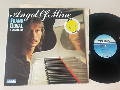 LP Pop Frank Duval & Orchestra  - Angel Of Mine (7 Song) TELDEC gatefold sticker