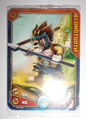 LEGO Legends of Chima Game Cards 1 Pack (5 Cards #5, 11, 17, 23, 29) NEW SEALED