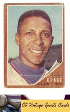 1962 Topps #162a Sammy Drake LOW GRADE/FILLER
