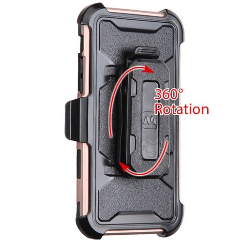 RUGGED SHOCKPROOF CASE w/HOLSTER CLIP+TEMPERED GLASS COVER FOR iPHONE MODELS - Picture 64 of 75