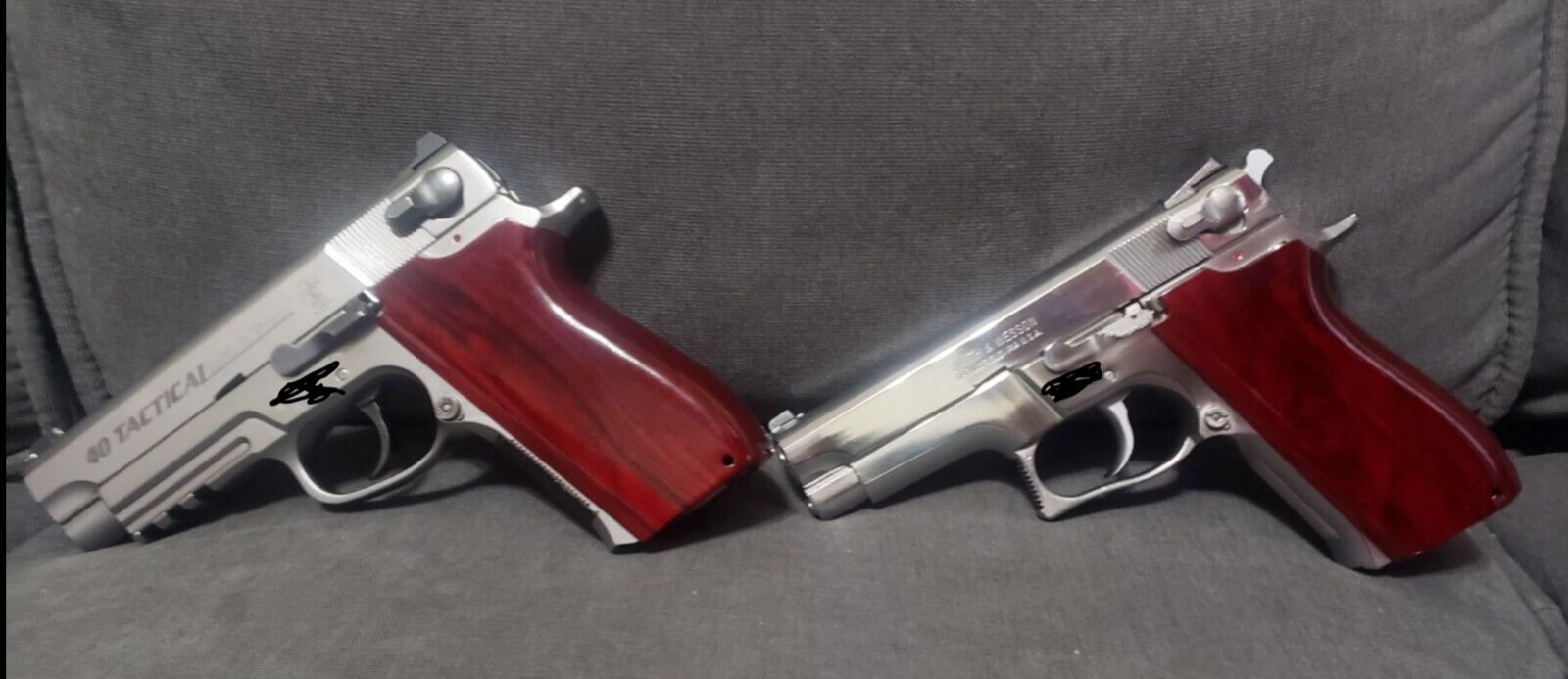 S&W SMITH & WESSON 5906,5903,4003,4006,4046,410,411,910,911,WOOD/WALNUT ...