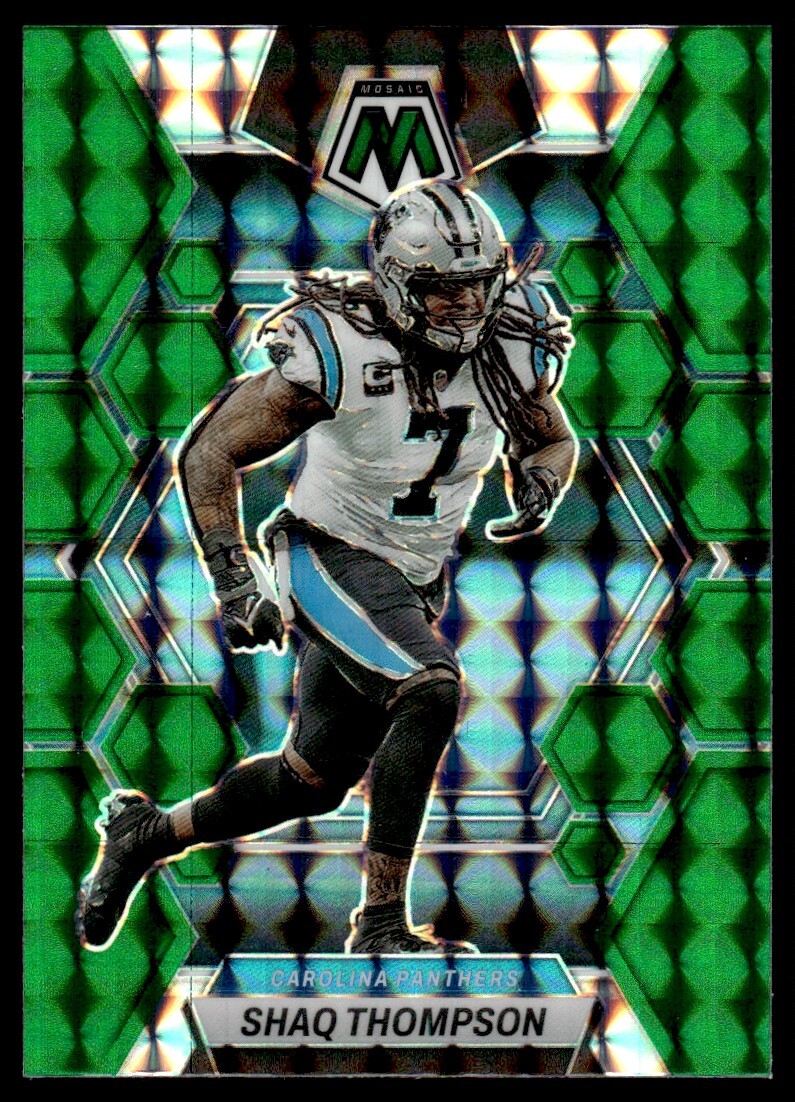 2023 Panini Mosaic Green Shaq Thompson Carolina Panthers #31