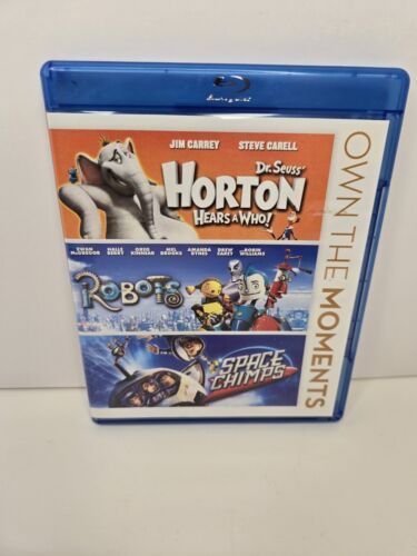 DR. SEUSS: Horton Hears a Who / Robots / Space Chimps (Blu-ray 2012, 3-Disc Set) - Picture 15 of 21
