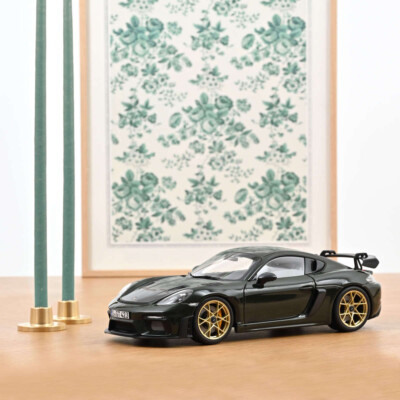 Norev 187250 Porsche Cayman GT4 RS w/Weissach Pack 2023 Brewster Green NEU/OVP