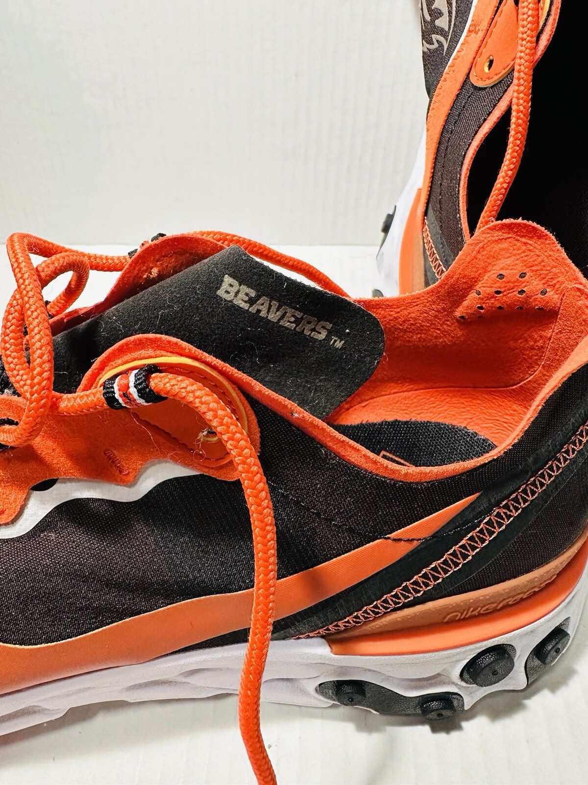 Nike React Element 55 Oregon State Beaver Black O… - image 10