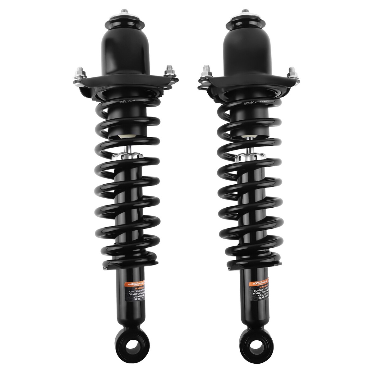 Pair Of Rear Struts With Coil Springs For 2003-2008 Toyota Corolla, Matrix, Pontiac Vibe