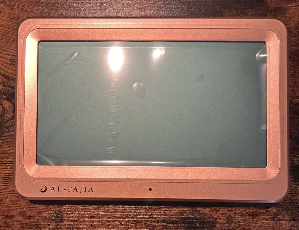 AL-FAJIA Automatic Digital 8 Azan Prayer Sounds Islamic Rose Clock for USA - Image 2 of 4