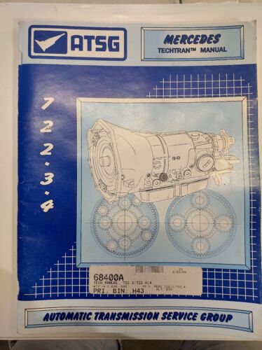 ATSG Manual for Mercedes Transmission 722.3/4