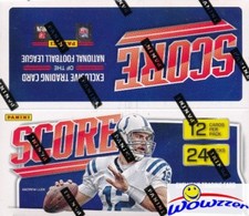 2016 Score Football MASSIVE Factory Sealed 24 Pack Retail Box with 288 Cards !