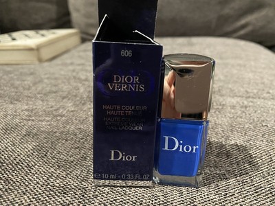 NIB Dior Venis Electric Blue 606 Nail Polish
