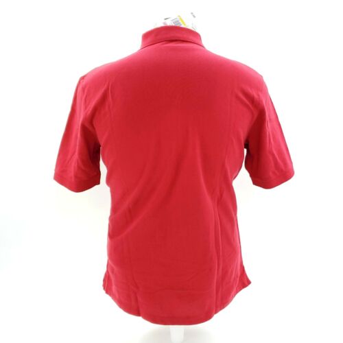 Vineyard Vines Herren Medium rot kurzärmlig einfarbig Poloshirt 100 % Baumwolle - Bild 4 von 10
