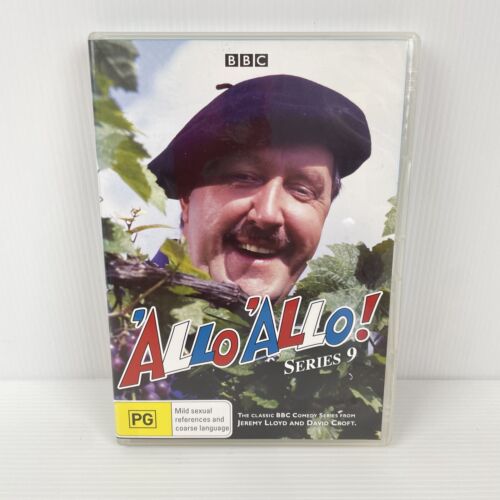'Allo 'Allo! : Series 9 (DVD, 1992) BBC Comedy Like New Jeremy Loyd David Croft - Picture 1 of 12