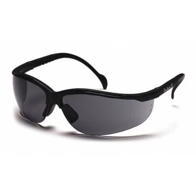 (12 PAIR) PYRAMEX VENTURE II SAFETY GLASSES. 6 CLEAR,6 TINTED WORK EYEWEAR