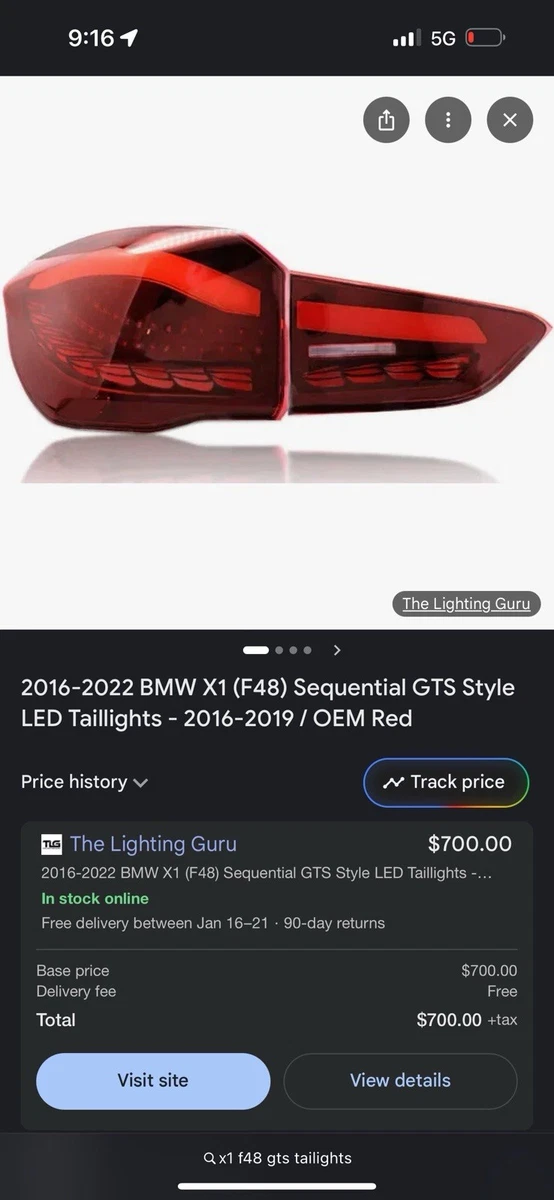 Genuine OEM Tail Lights for BMW X1 for sale | eBay