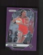 2024 Panini Prizm WNBA #1 Jackie Young Purple Prizms #/149