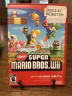 New Super Mario Bros. Wii (Nintendo Wii, 2009). Case and Disc only. No manual.