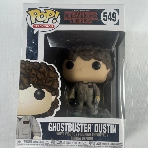 Funko POP! Television Stranger Things Ghostbuster DUSTIN #549