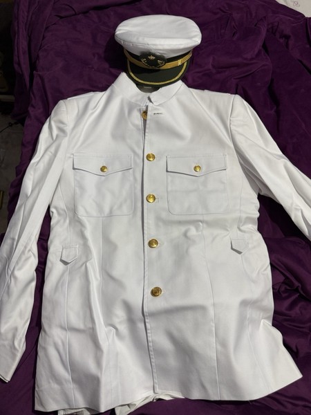 Traje Armada Española Blanco Completo