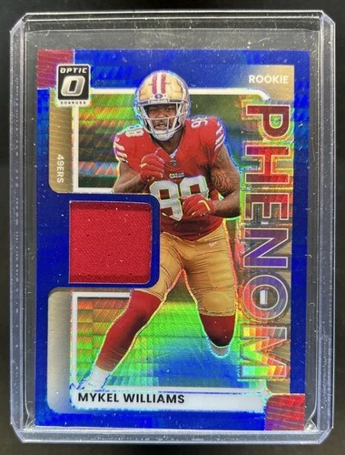 2025 Donruss Optic Mykel Williams Blue Hyper (RAW)