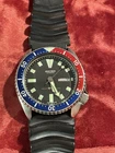 Vintage Men’s Seiko Pepsi Diver 6309-729A F1 Watch Cosmetically Super To Fix