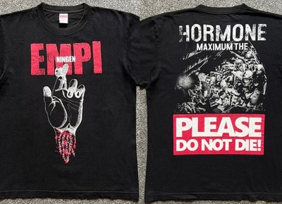 Vintage Maximum The Hormone Ningen Empi Band black color 2 side shirt VK11590
