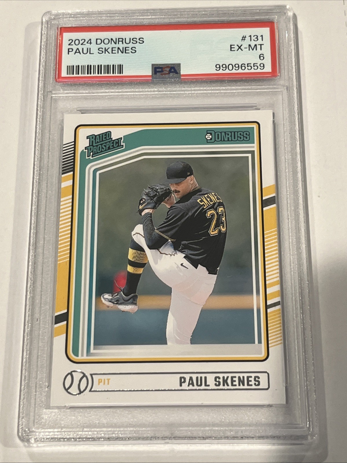 2024 Donruss Paul Skenes Rated Prospect #131 PSA 6