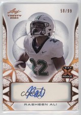 2024 Leaf Trinity 58/99 Rasheen Ali #BA-RA1 Auto 6k8