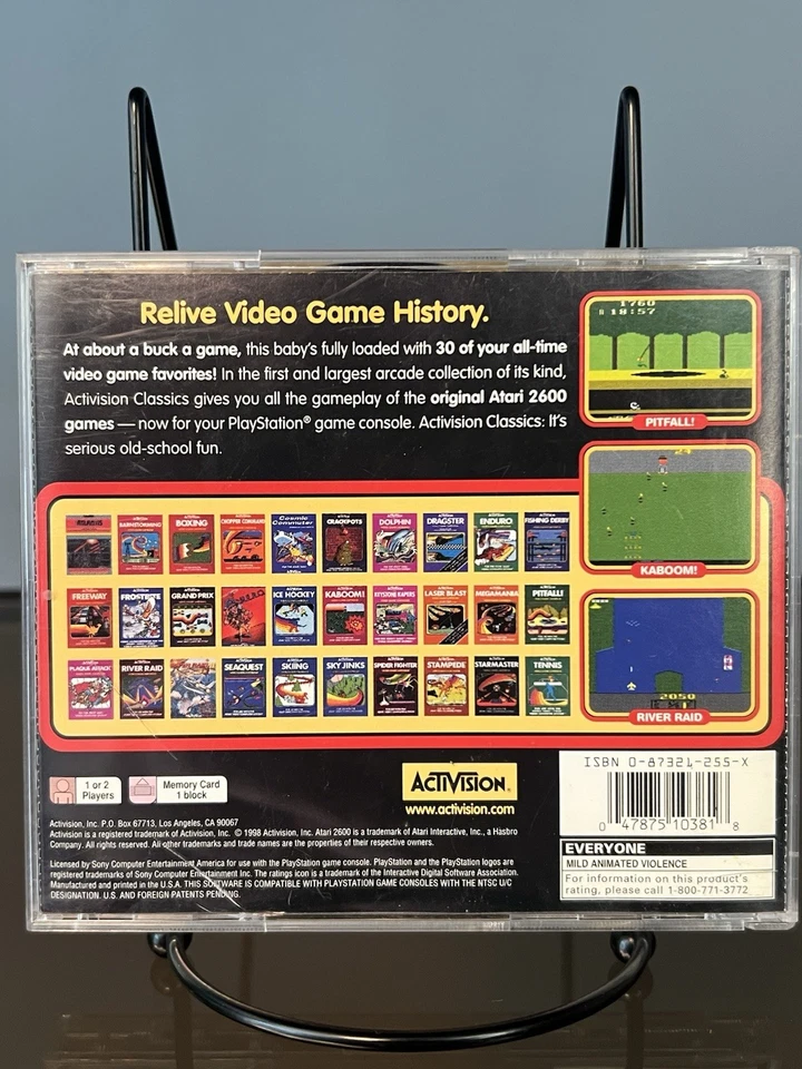 PlayStation Activision Classic Games Collection for Atari 2600 30 Games - Image 2 of 4