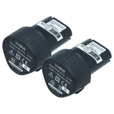 2 Batteries pour Makita TD090DWXW TD090DWE TD090DWX TD090 TD090D 1,5Ah 10,8V