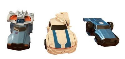 Transformers Cars For Parts Plus McDonald s Transformer Vehicle Toy 3 Pieces