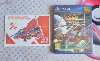 #ad Andro Dunos II 2 PS4 With PX Mission #12 Extras RARE Only 1000 Copies $52.99