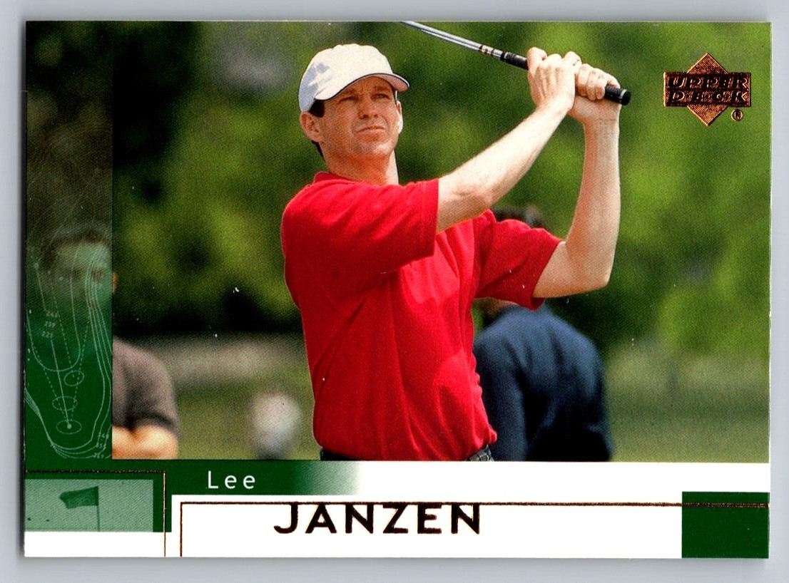 2002 UPPER DECK GOLF CARD #8 LEE JANZEN